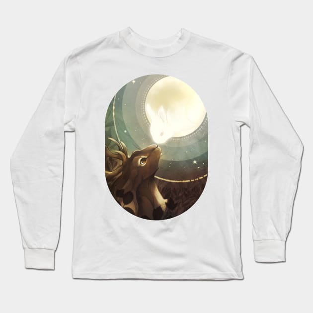 Mabon and Otsukimi Long Sleeve T-Shirt by Gizmoon